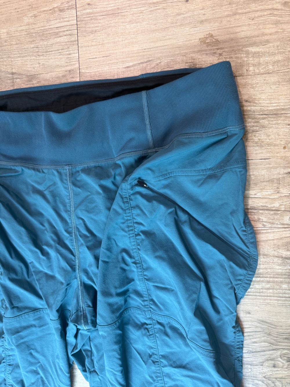 prAna Evergreen Hiking Pants Cropped Regular Fit Women Size XL Blue #1973521 - Picture 6 of 9